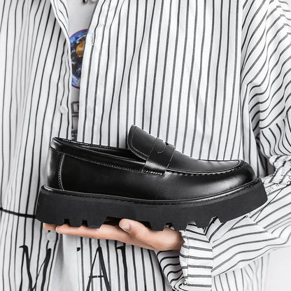 Business Casual Leather Loafers