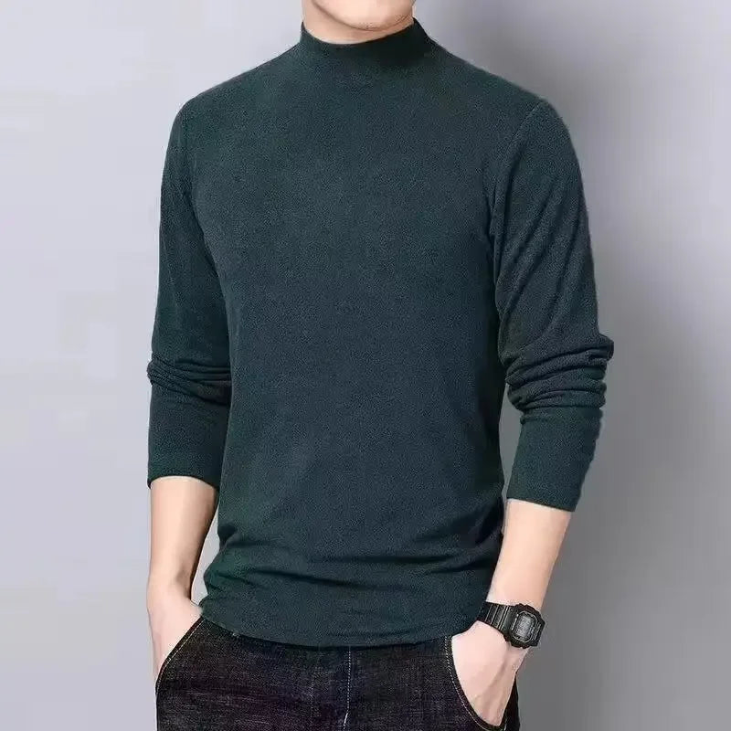 Casual Turtleneck Long Sleeve