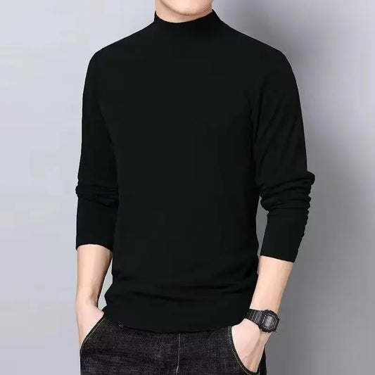 Casual Turtleneck Long Sleeve