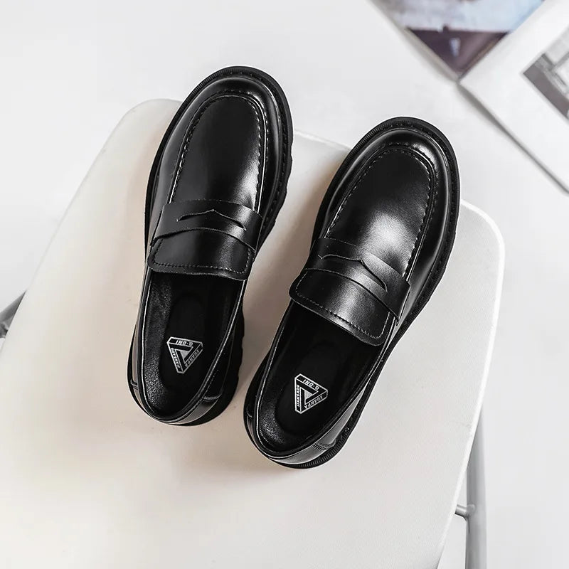 Business Casual Leather Loafers