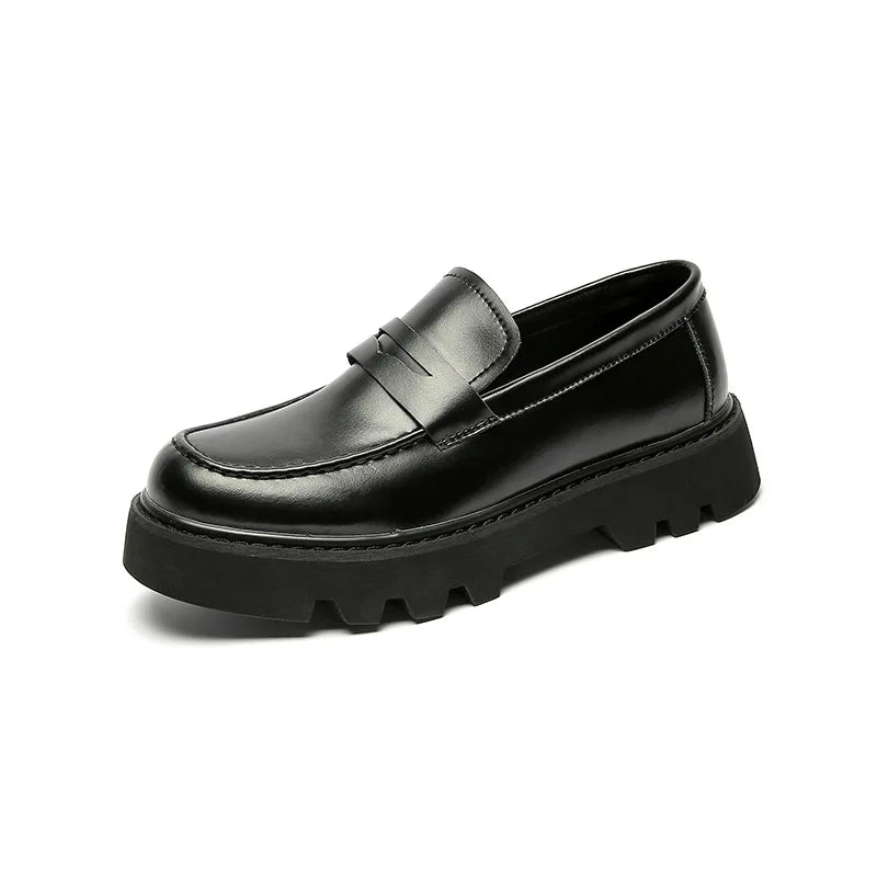 Business Casual Leather Loafers